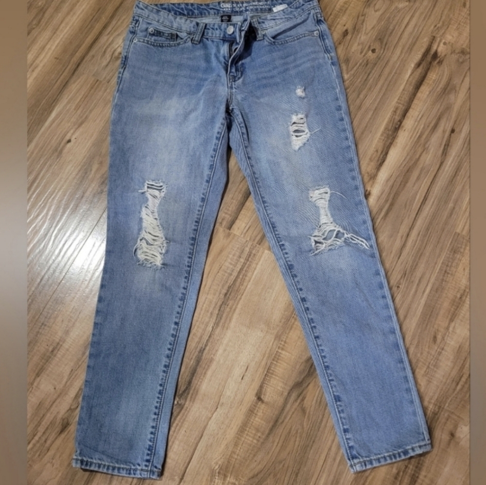 Gap Sexy Boyfriend Fit Size 0 Jeans